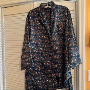 Paisley Patterned Women's Robe